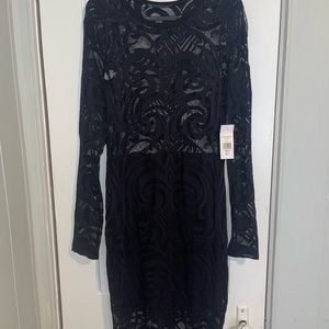 Lace Black Dress